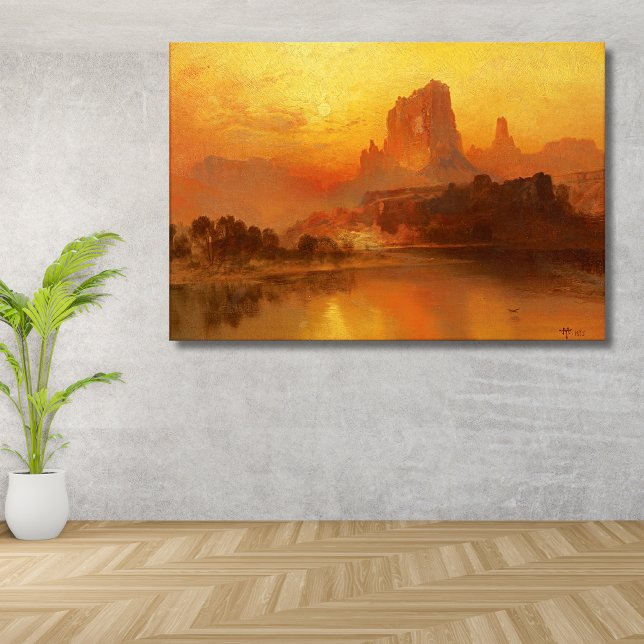 Lienzo La Hora Dorada, Moran, 1875 (Subido por el creador)