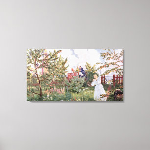 Lienzo La huerta, 1918