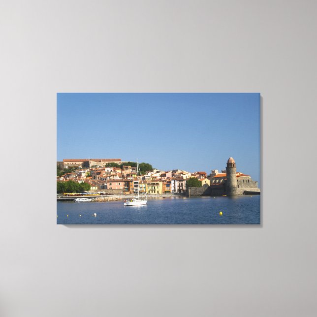 Lienzo La iglesia Eglise Notre Dame des Anges, nuestra da (Anverso)