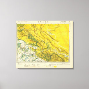 Lienzo La India y Paquistán