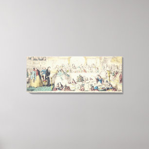 Lienzo La infracción de la promesa - la mano del dibujo