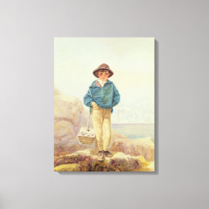 Lienzo La Inglaterra joven - Un chico pescador