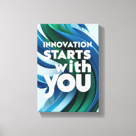 Lienzo La innovación comienza contigo opción 2