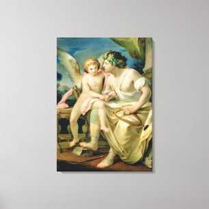 Lienzo La inspiración del poeta, 1785