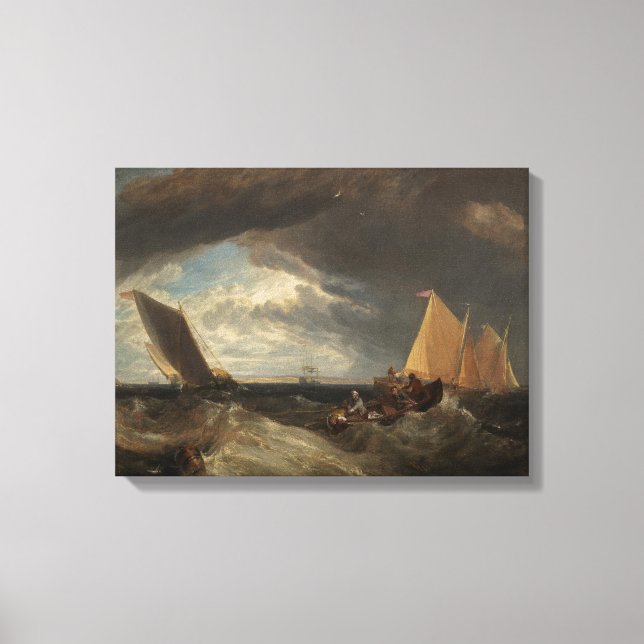 Lienzo La intersección del Támesis y la Medalla, 1807 (Anverso)