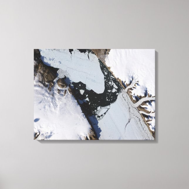 Lienzo La isla del hielo (Anverso)