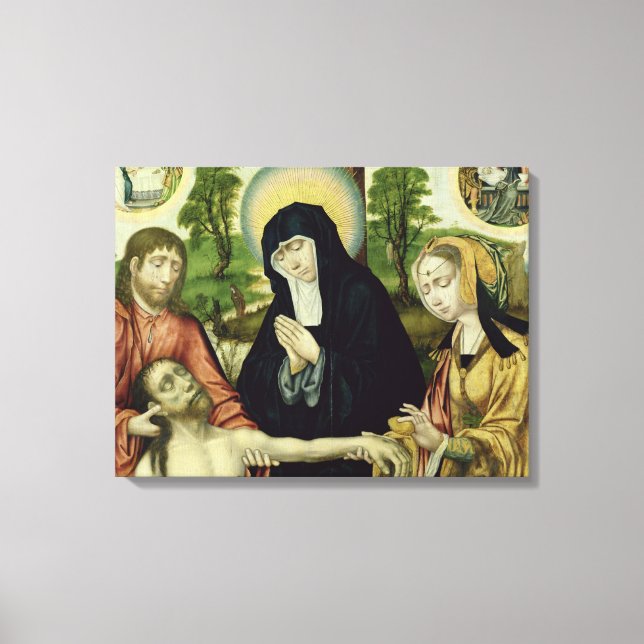 Lienzo La Lamentación del Cristo muerto, c.1520 (Anverso)