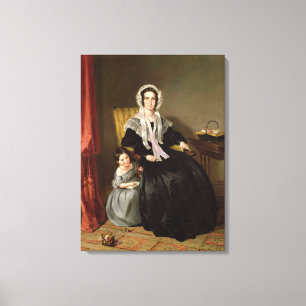 Lienzo La lección de la lectura