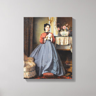 Lienzo La letra de amor en agosto Toulmouche