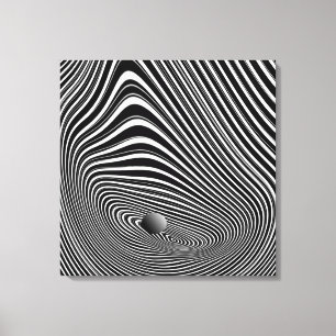 Lienzo La ley de la gravedad 3D