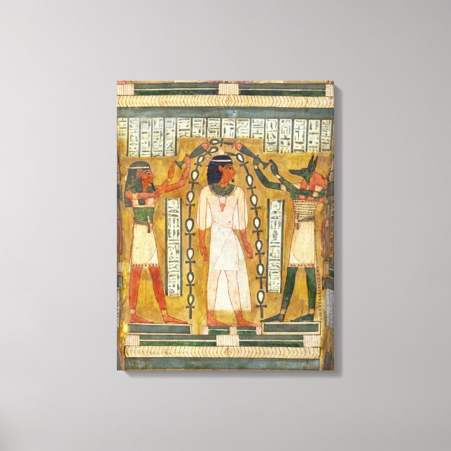 Lienzo La libación de los muertos (Anverso)