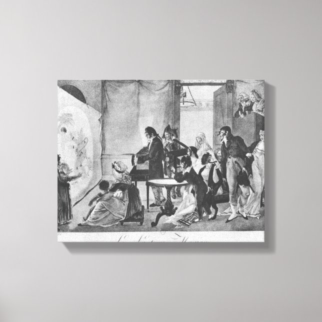 Lienzo La linterna mágica, 1798 (Anverso)