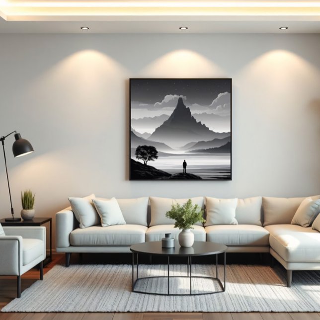 Lienzo La llamada de la montaña (Subido por el creador)