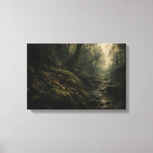 Lienzo La llave del bosque — KŌAN (Paisaje)