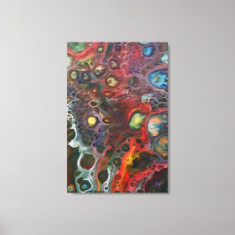 Lienzo "La Locura Está En El Aire"