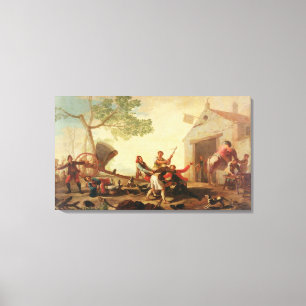 Lienzo La lucha en el Venta Nueva, 1777