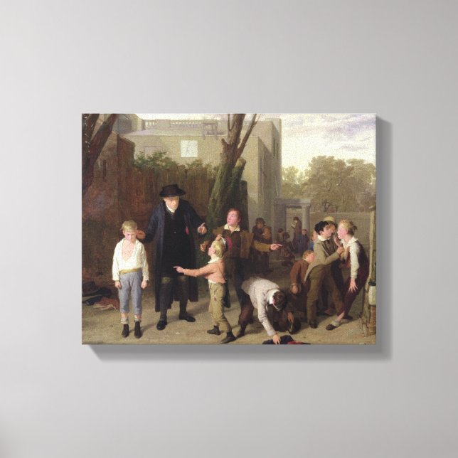 Lienzo La lucha interrumpida, 1815-16 (Anverso)