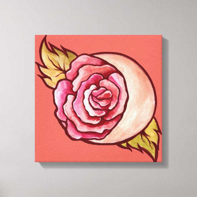 Lienzo La Luna (Anverso)