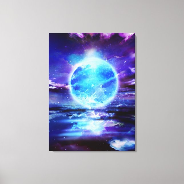 Lienzo "La Luna" (Anverso)