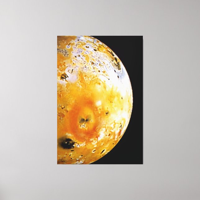 Lienzo La luna de Júpiter (Anverso)