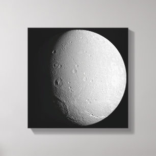 Lienzo La luna Dione 2 de Saturn