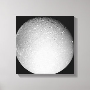 Lienzo La luna Dione de Saturn