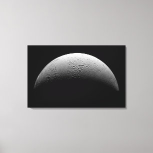 Lienzo La luna Enceladus de Saturn