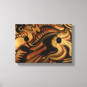 Lienzo La luna y las estrellas II