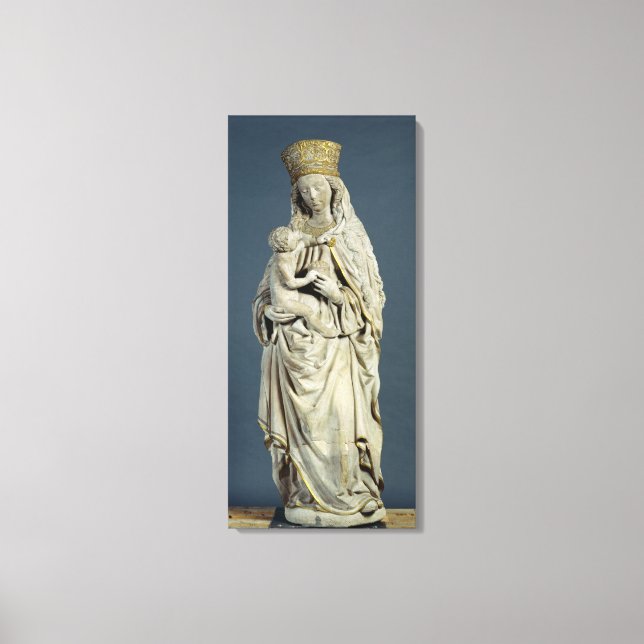 Lienzo La Madre de Dios con el Cristo infantil, 1470 (Anverso)