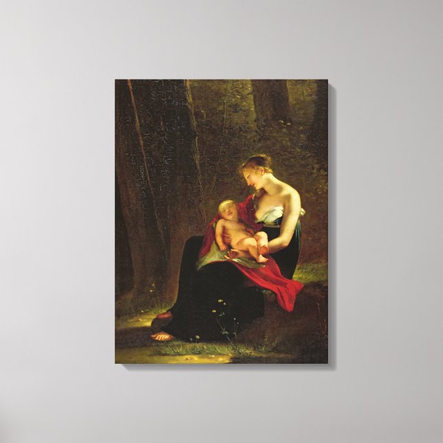 Lienzo La Madre Feliz (Anverso)