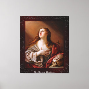 Lienzo La Magdalena penitente de Guido Reni