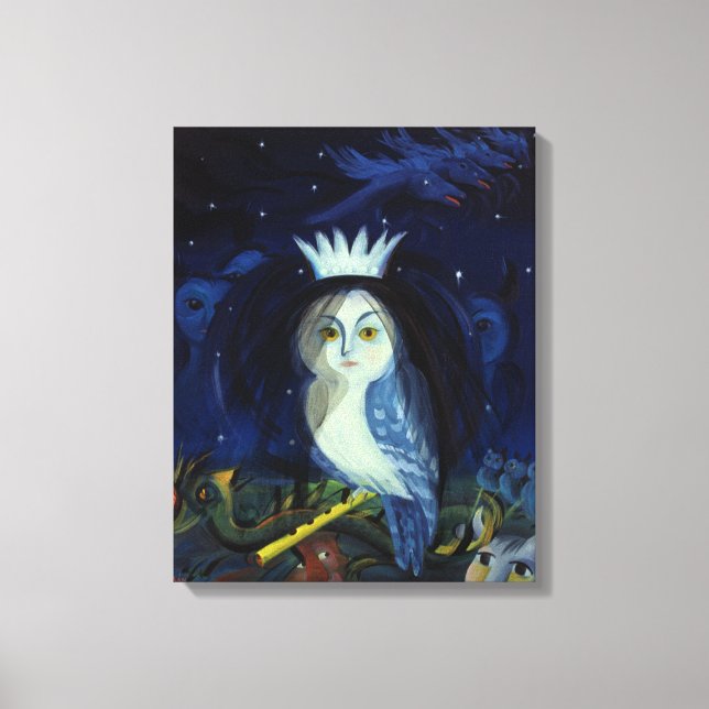 Lienzo La magia de la flauta 2002 (Anverso)