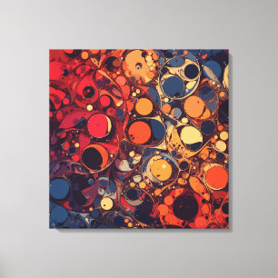 Lienzo La maravilla de la naturaleza en progreso