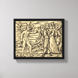 Lienzo La marca de la bestia 8x10