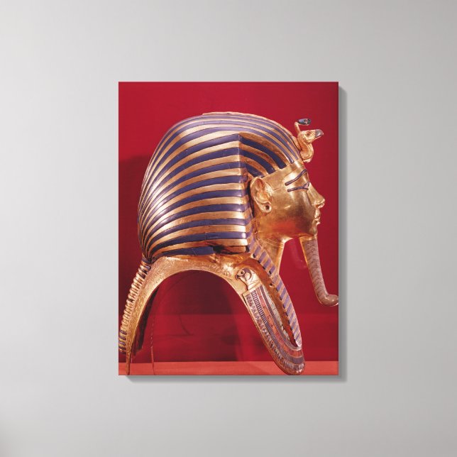 Lienzo La máscara dorada, del tesoro de (Anverso)