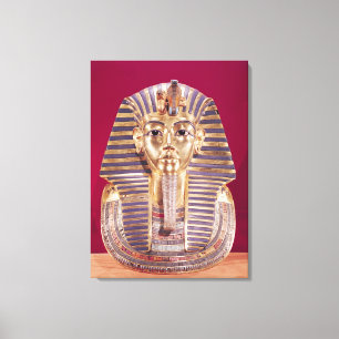 Lienzo La máscara funeraria de Tutankhamun