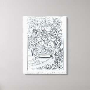 Lienzo La melusina fay