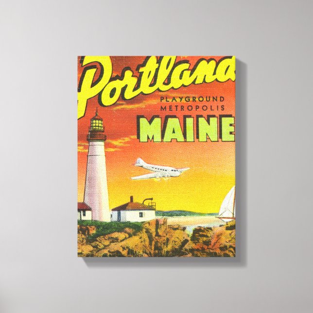 Lienzo La metrópolis del área de juegos (Anverso)