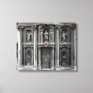 Lienzo La mitad inferior de la fachada, 1637-41