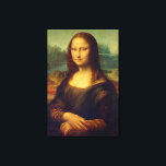 Lienzo La Mona Lisa De Leonardo Da Vinci<br><div class="desc">La Mona Lisa de Leonardo Da Vinci es un retrato de media longitud de una mujer que ha sido aclamada como "la más conocida, la más visitada, la más escrita, la más cantada sobre, la más parodiada obra de arte del mundo". La pintura, que se cree es un retrato de...</div>