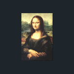 Lienzo La Mona Lisa Leonardo da Vinci Poster<br><div class="desc">La Mona Lisa (o La Joconde,  La Gioconda). Leonardo da Vinci (1452-1519) . Reproducción de obras famosas de imágenes artísticas de dominio público.</div>
