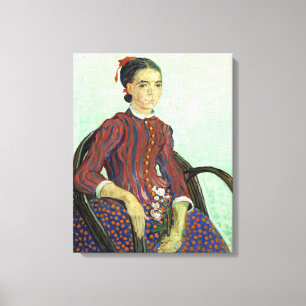 Lienzo La Mousmé de Van Gogh el  