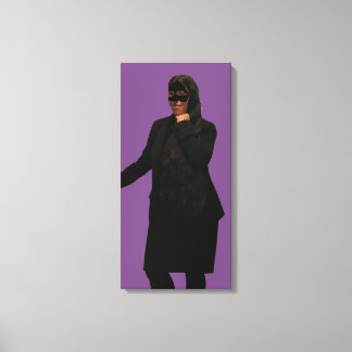 Lienzo La mujer enmascarada
