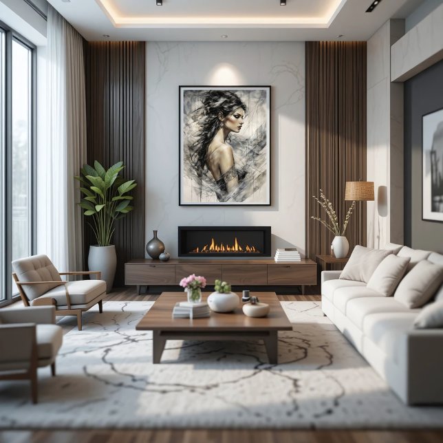 Lienzo La Musa del Viento (Subido por el creador)