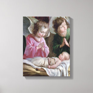 Lienzo La Natividad, desde el Altar de Buxtehude, 1400-10