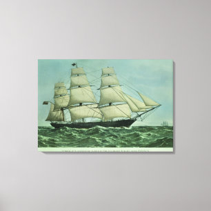 Lienzo La nave de podadoras "Highflyer", 1111 toneladas