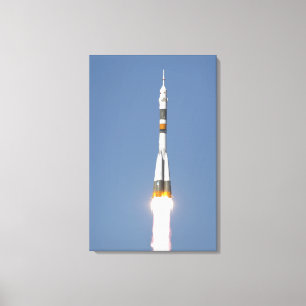 Lienzo La nave espacial de Soyuz TMA-12