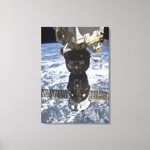 Lienzo La nave espacial de Soyuz TMA-19