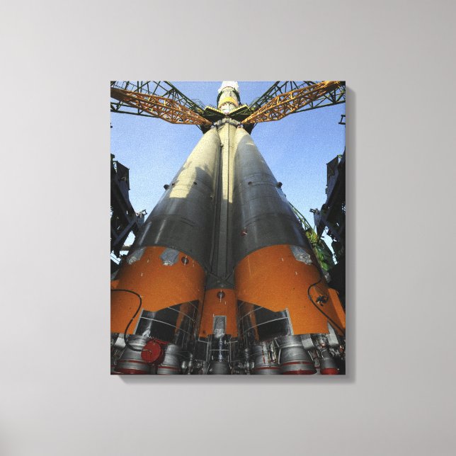 Lienzo La nave espacial Soyuz TMA-13 (Anverso)