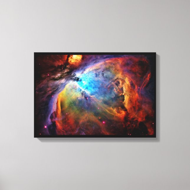 Lienzo La nebulosa de Orión (Anverso)